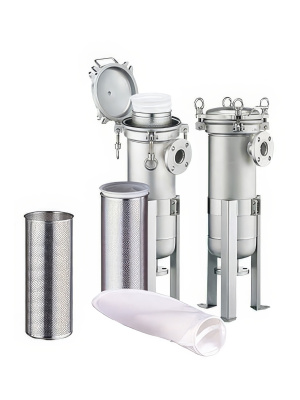 Корпус магистрального фильтра мешочного типа SUS 304-BFH-2 (фильтр мешочного типа) из нержавеющей стали